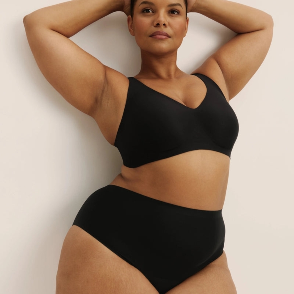 KNIX Super Leakproof High Rise - Black XL, Super Absorbency